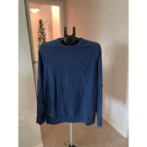 Washington Capitals NHL Hockey CrewNeck Long Sleeved Waffle Henley Shirt Men’s M